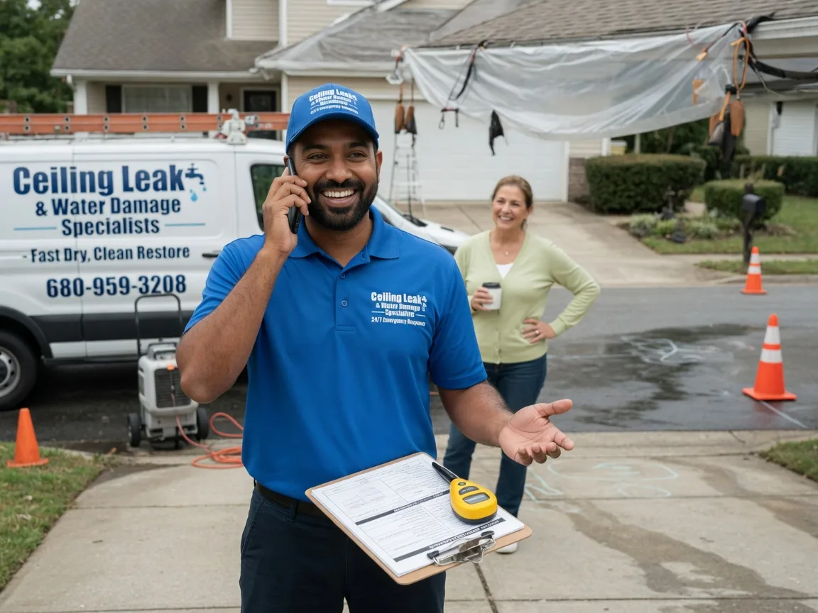 Ceiling Leak Cleanup Hillsborough, NC FAQs