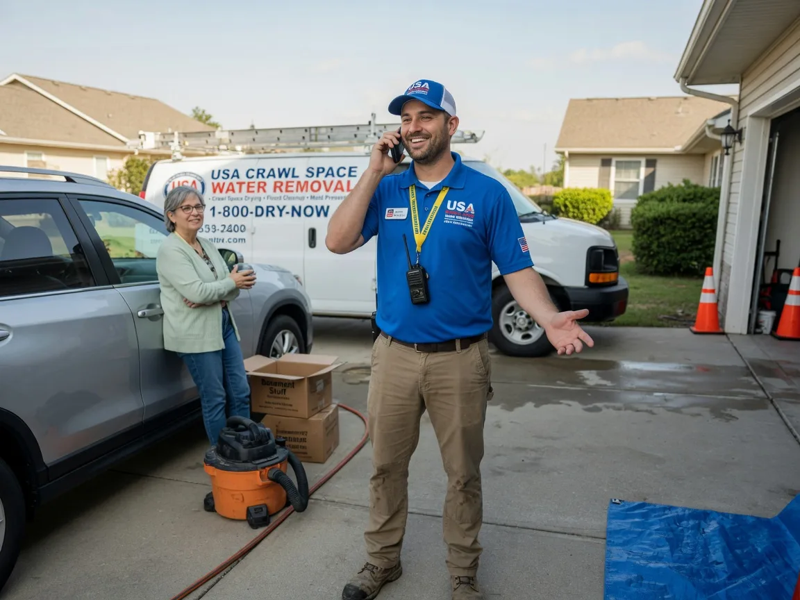Crawl Space Water Removal Hillsborough, NC FAQs